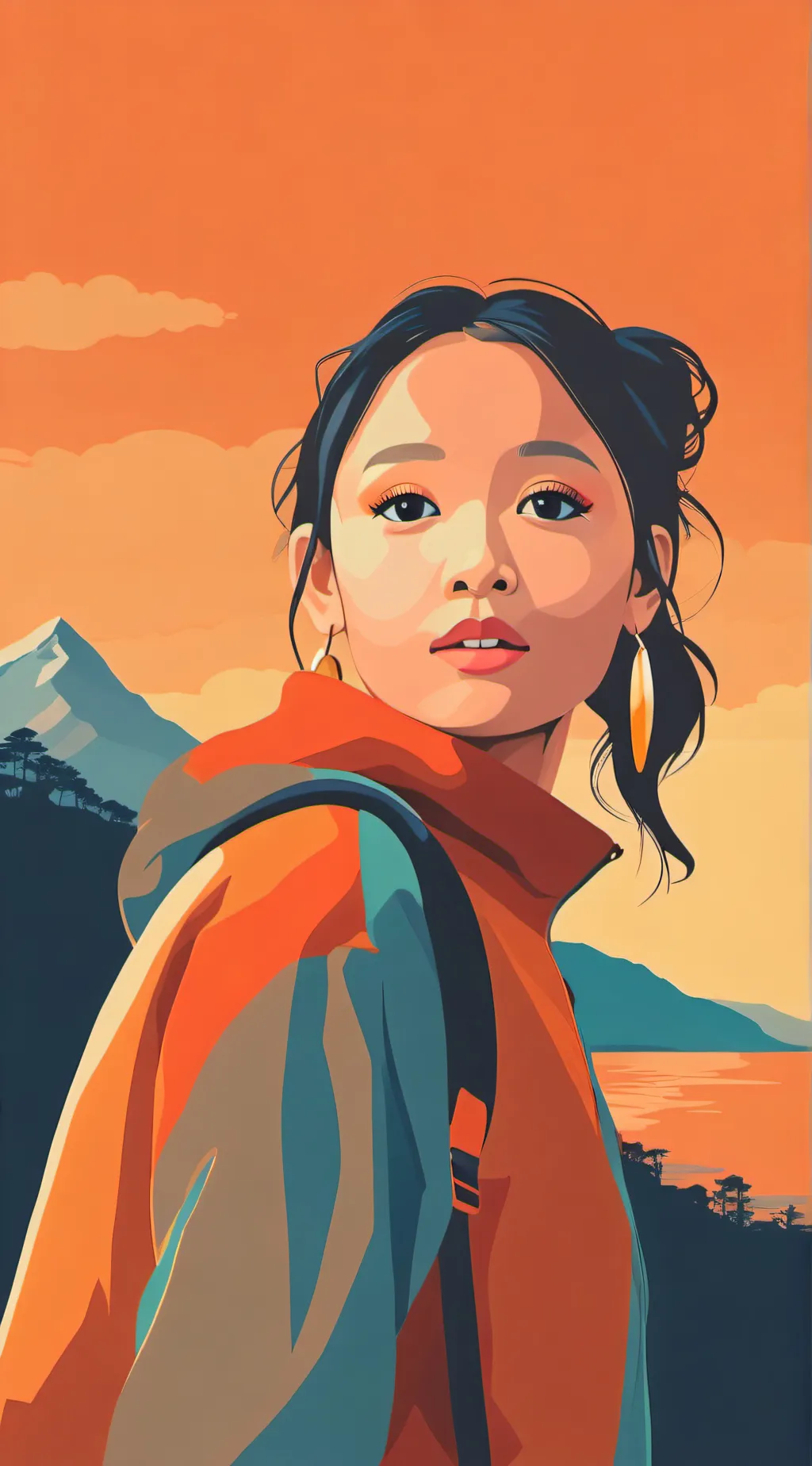 ai character: Leo background