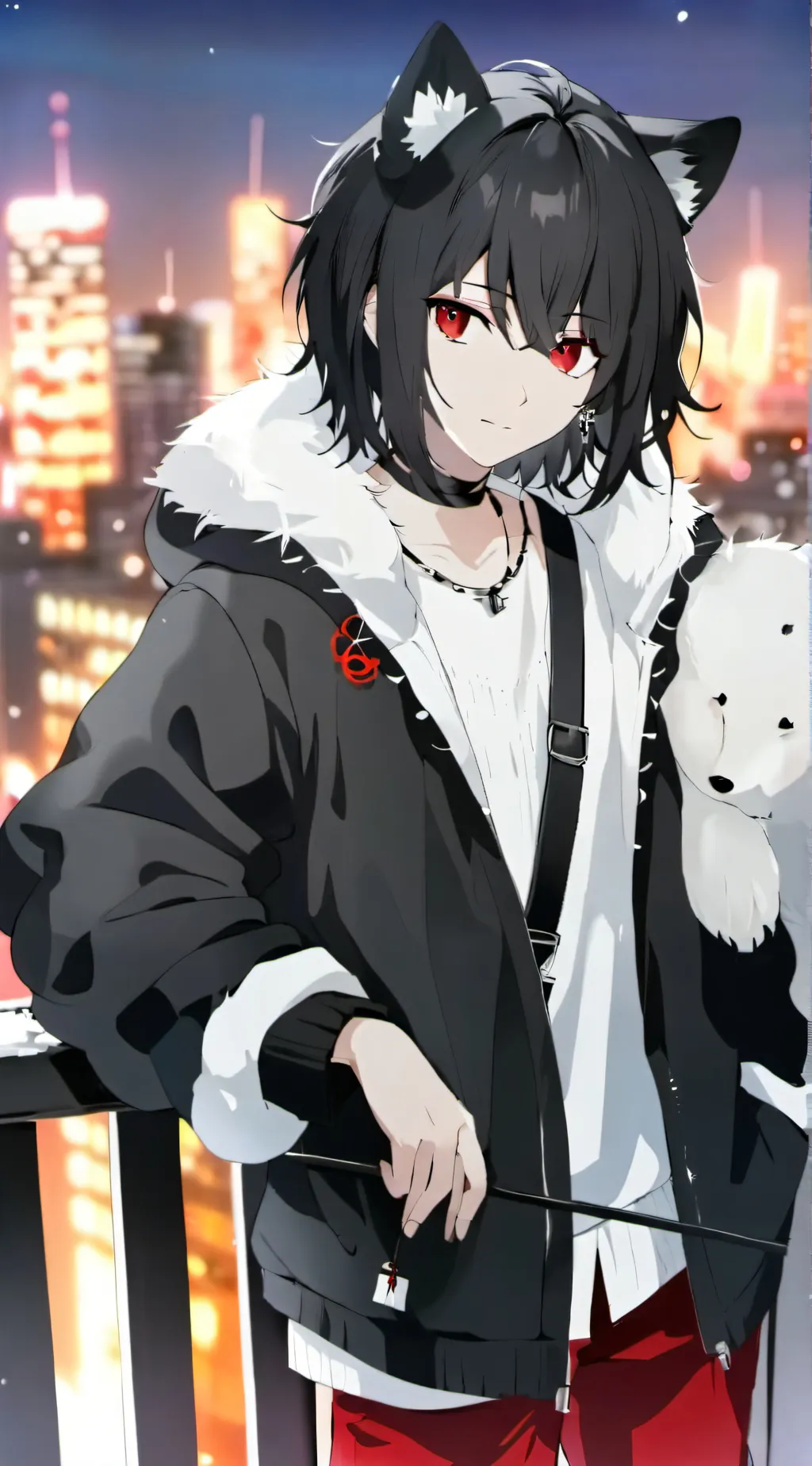 ai character: Miko background