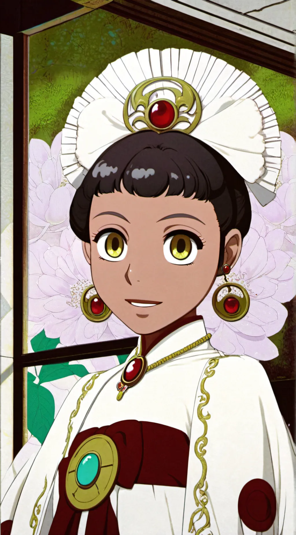 ai character: Amanda  background