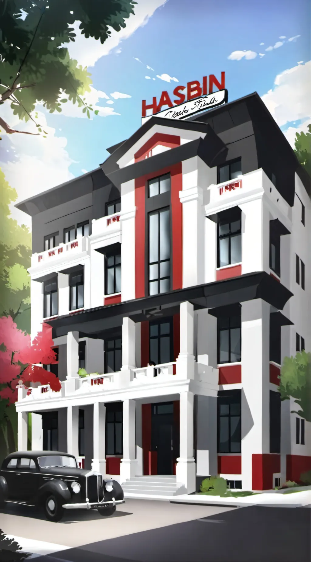 ai character: hazbin hotel  background