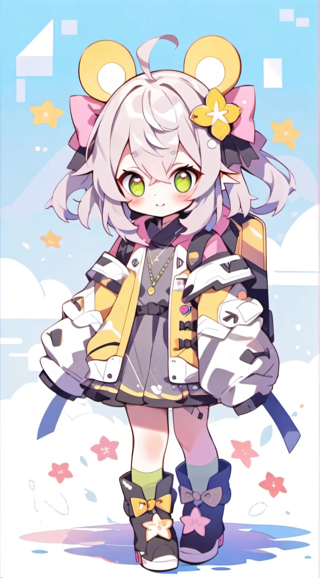 ai character: exsplorer lucy background