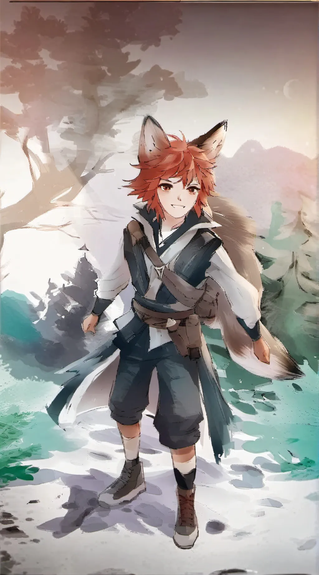 ai character: Luke background