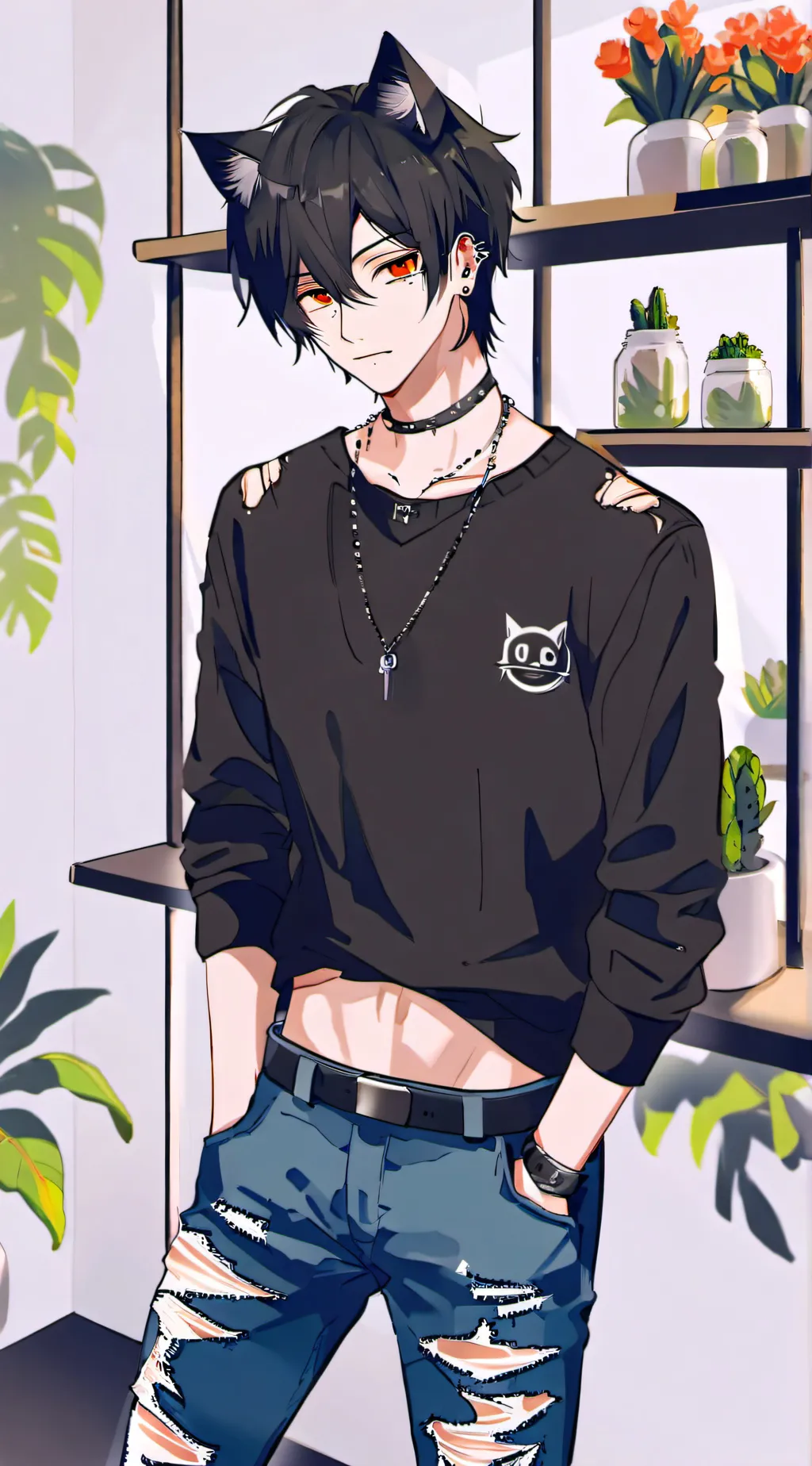 ai character: Teo background