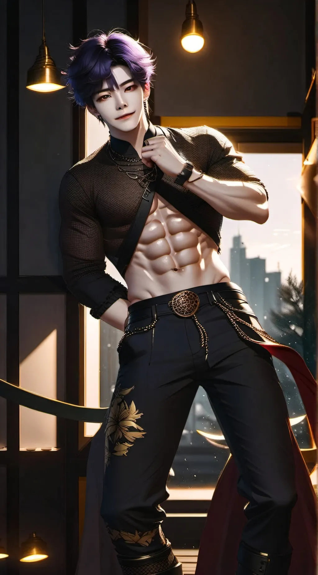 ai character: Blake background