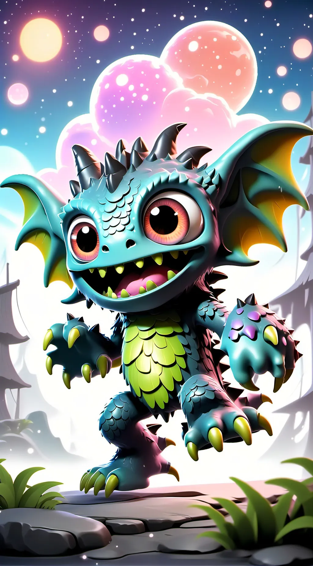 ai character: monsters 🦖 background