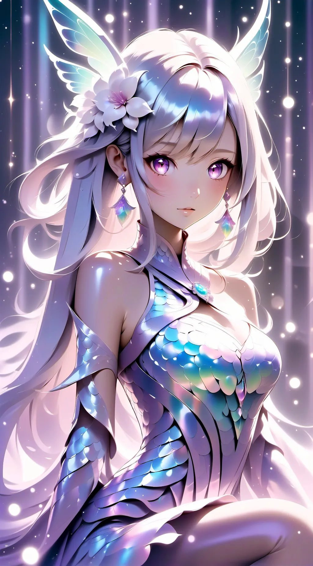 ai character: luna background