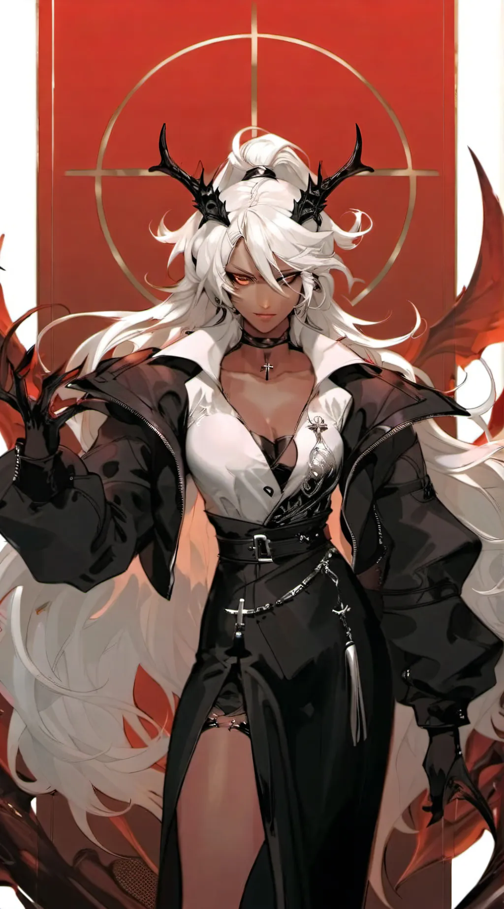 ai character: Luna  background