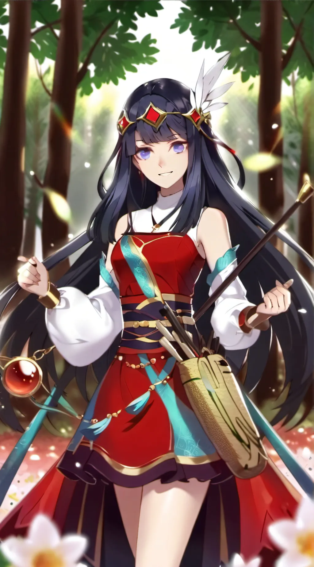 ai character: Genshin Impact God background