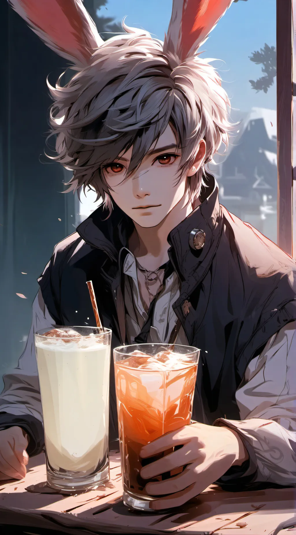 ai character: Jaden  background