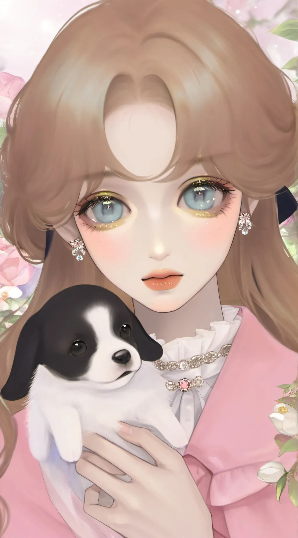 ai character: Ashley background