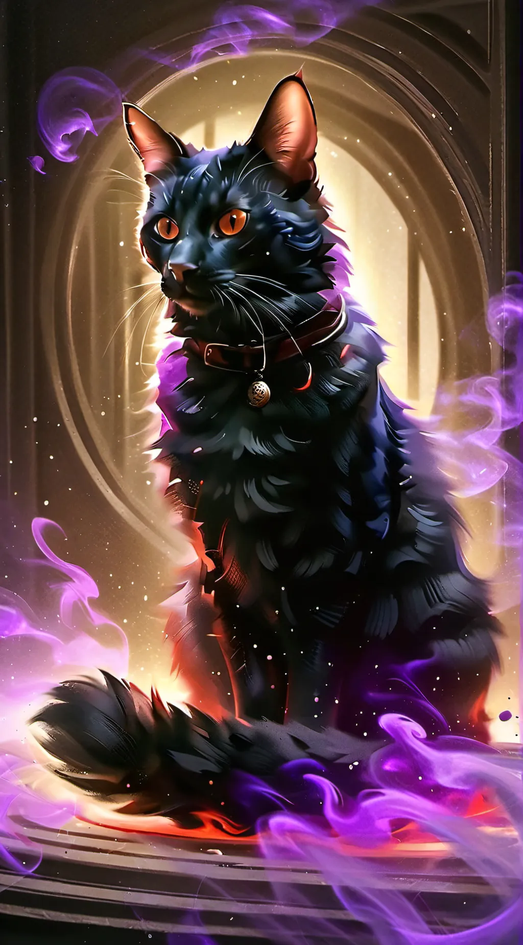 ai character: Catnap background