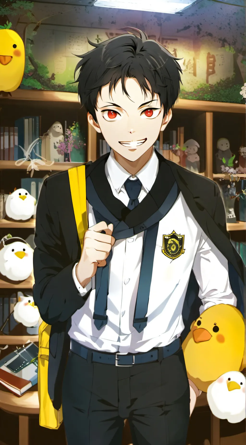 ai character: Adrian background