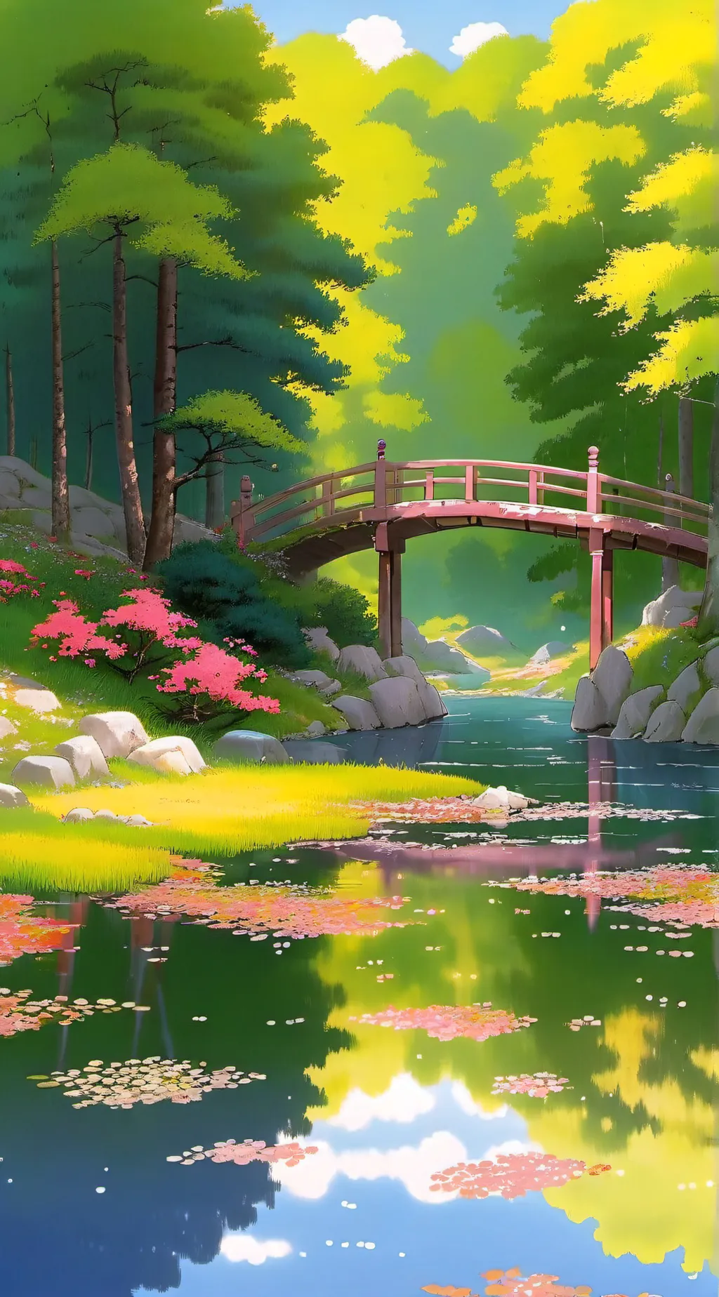 ai character: FPE goes camping! background