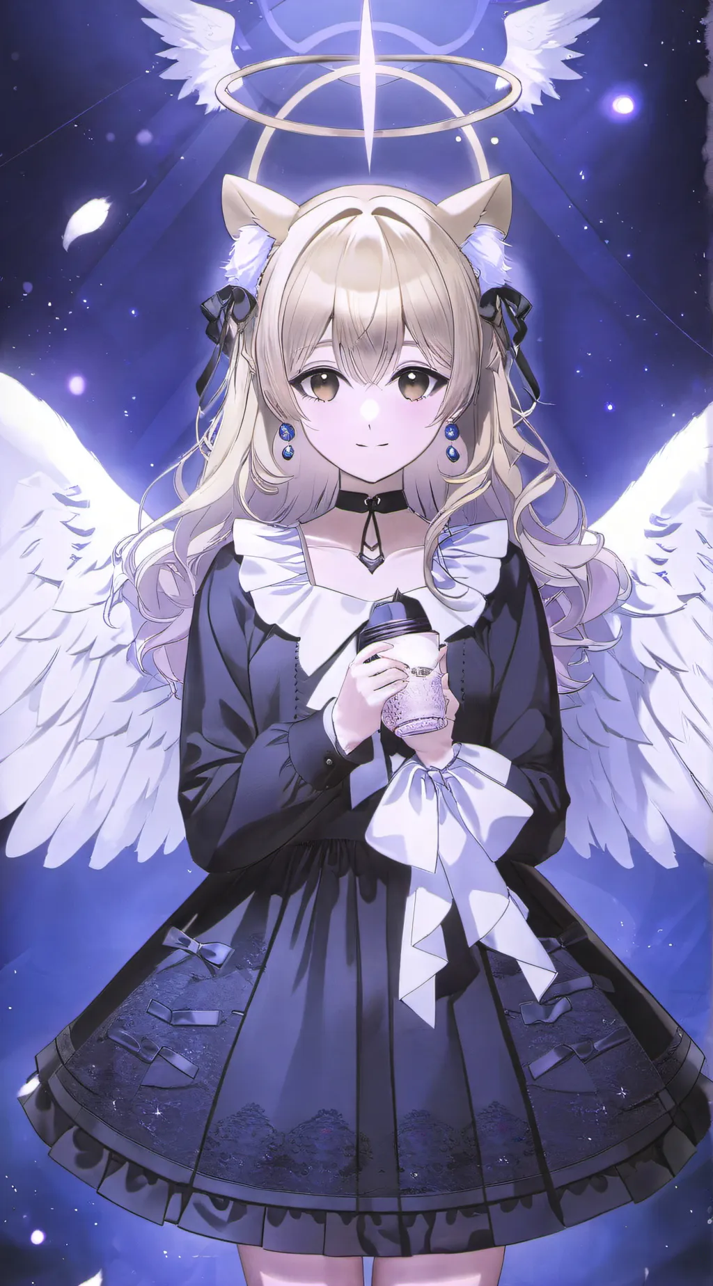 ai character: Luna background