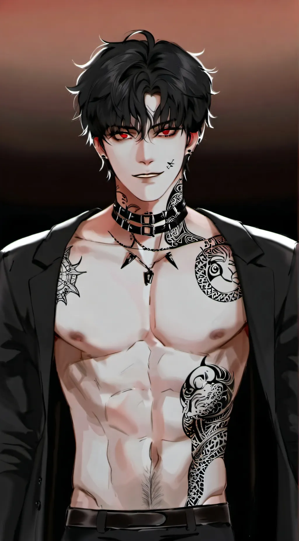 ai character: ❤️Axel🖤 background