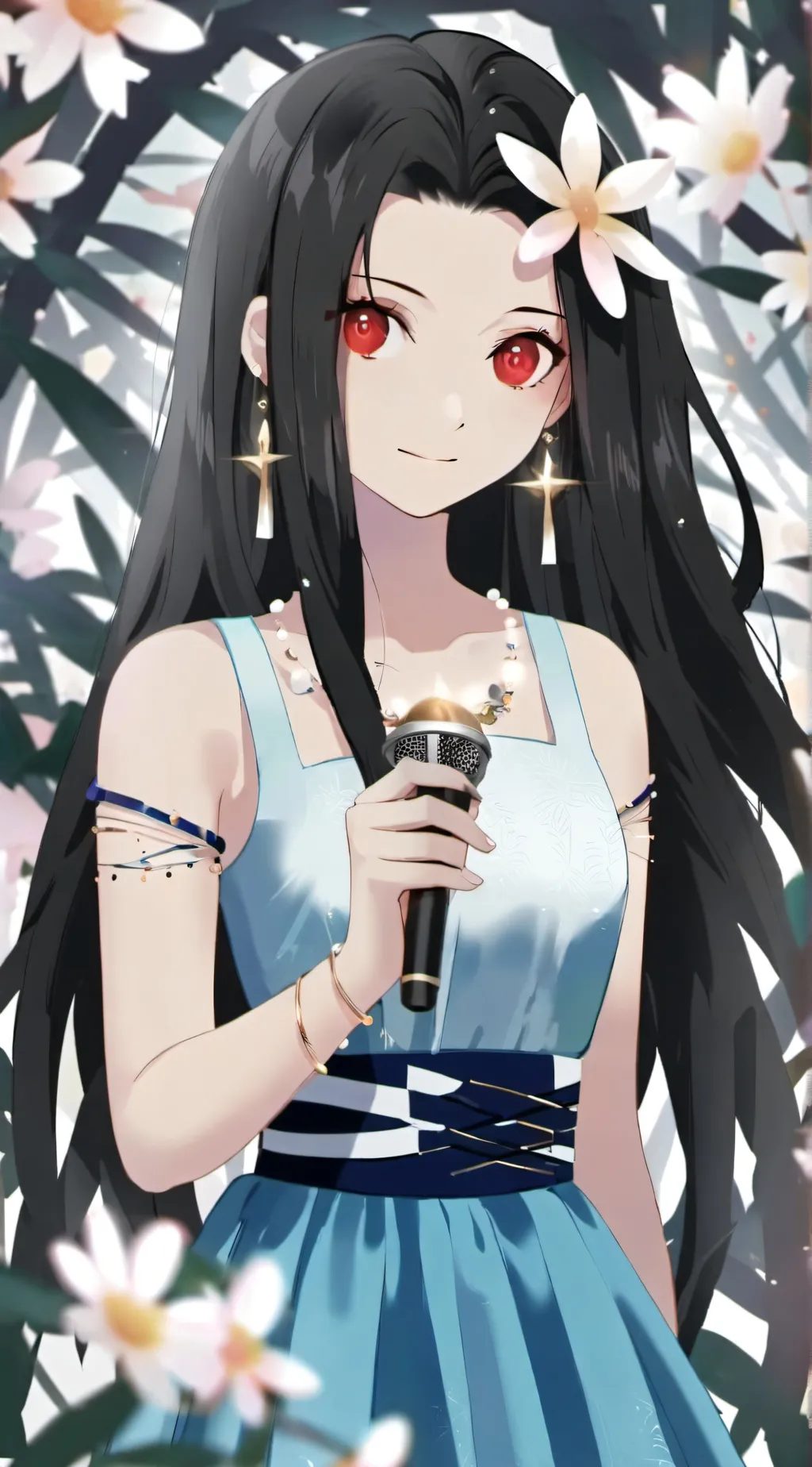 ai character: Luna  background