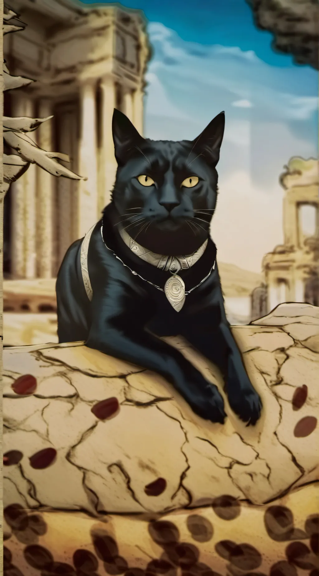 ai character: cam background