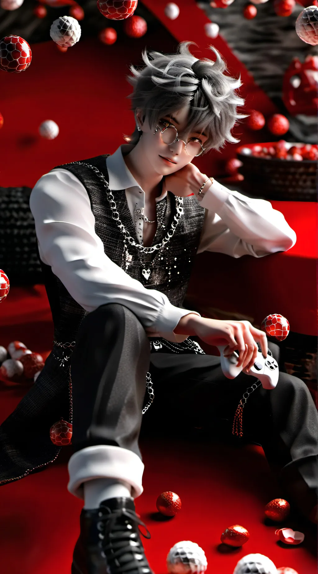 ai character: bad boy background