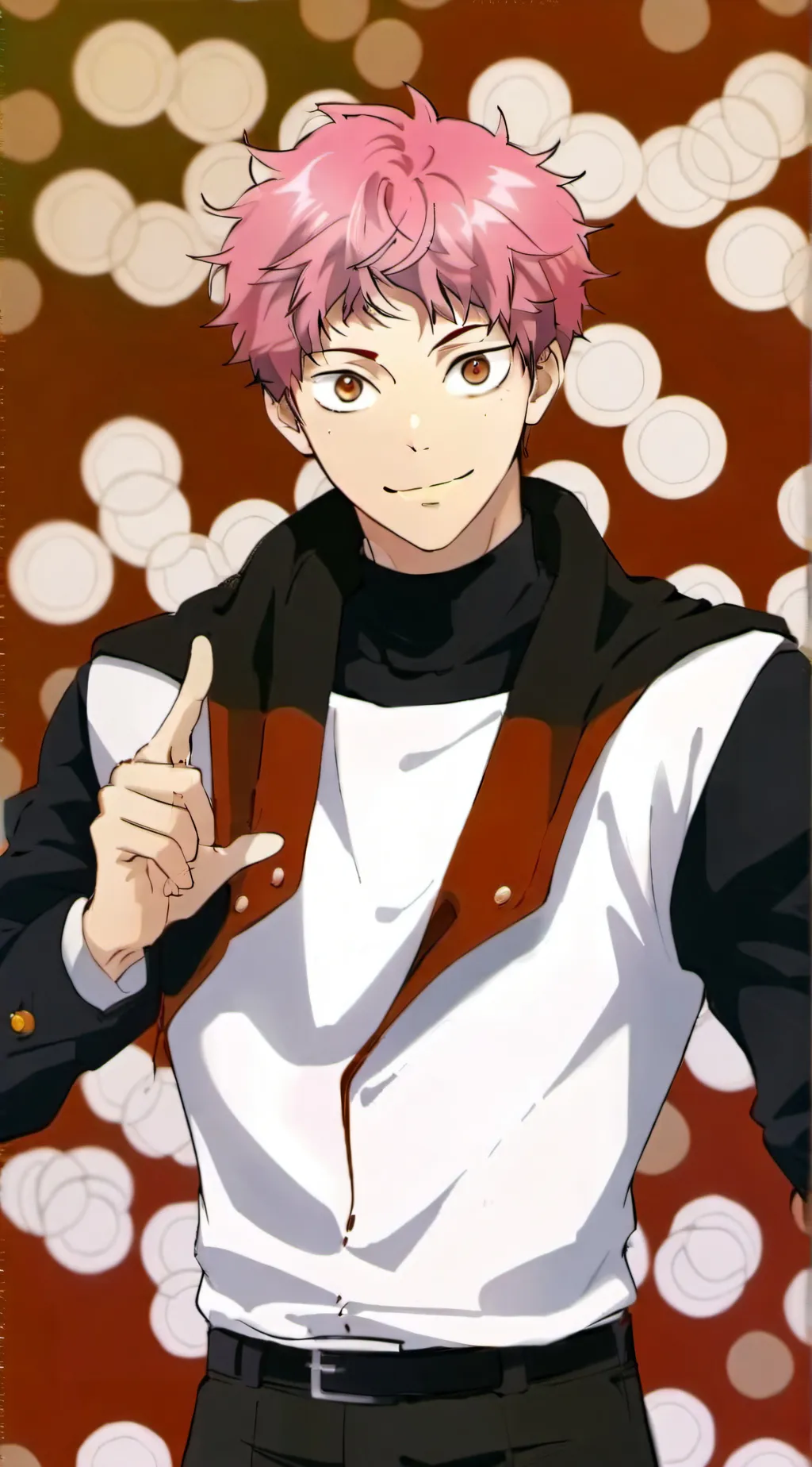 ai character: Yuji and Megumi background