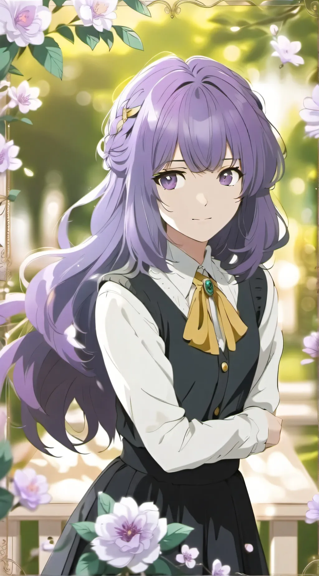 ai character: Haily background