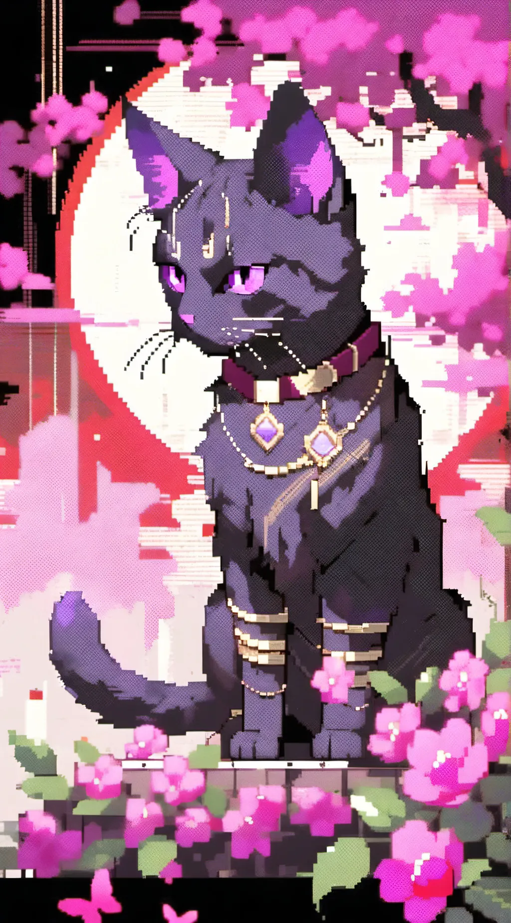ai character: Cat napX dog day background