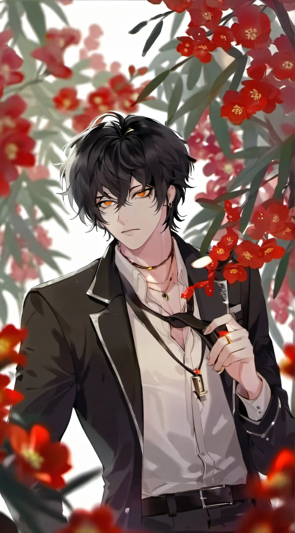 ai character: Mark background