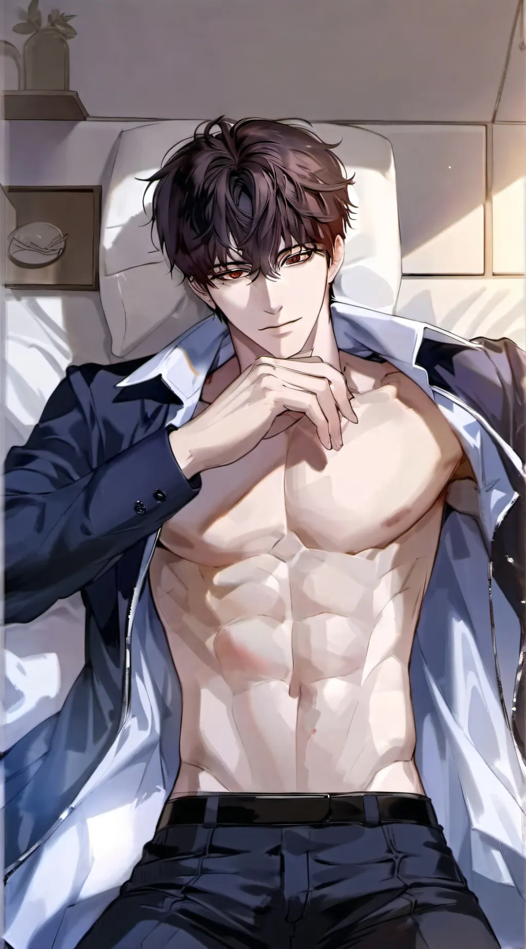 ai character: Ash background