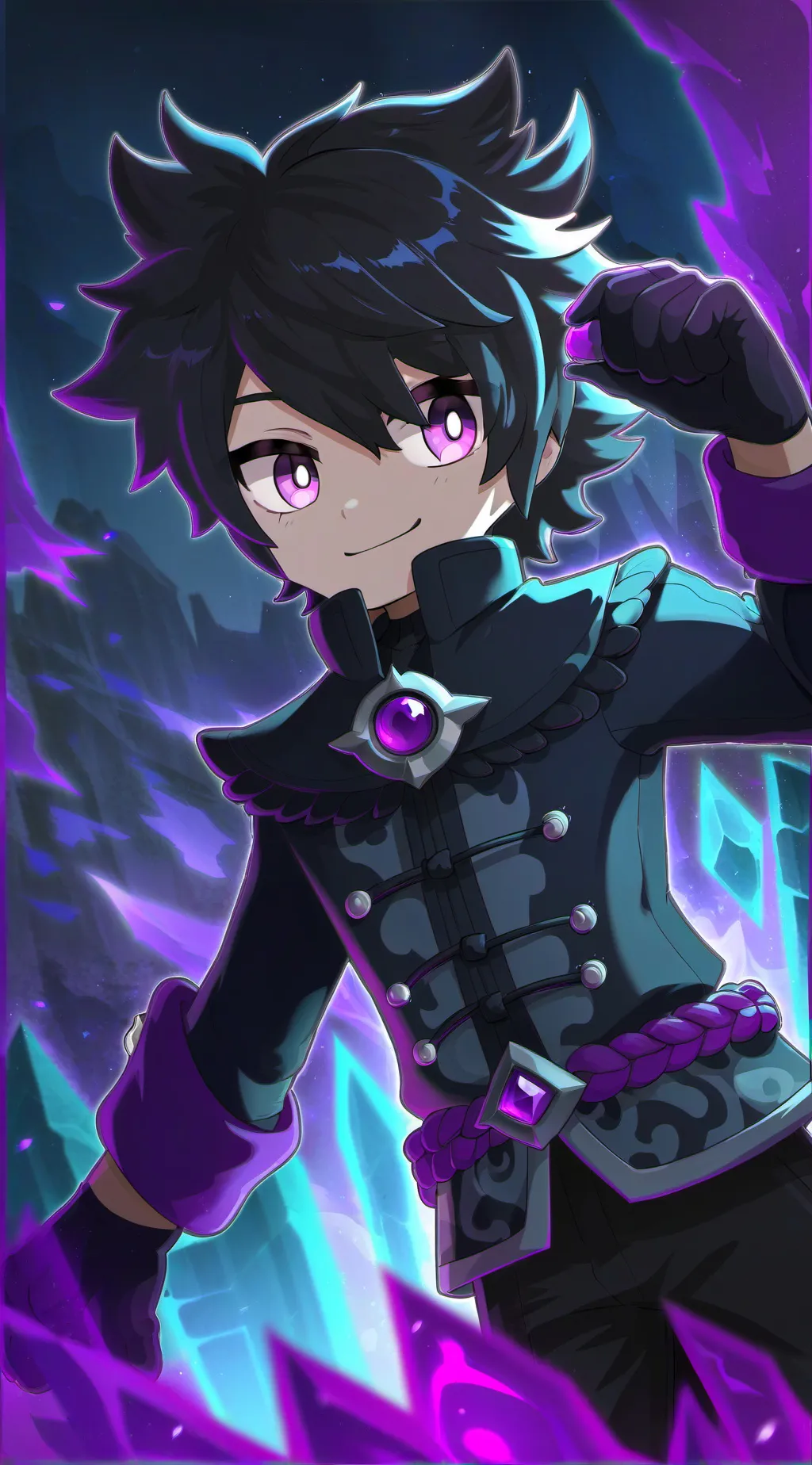 ai character: mha replace background