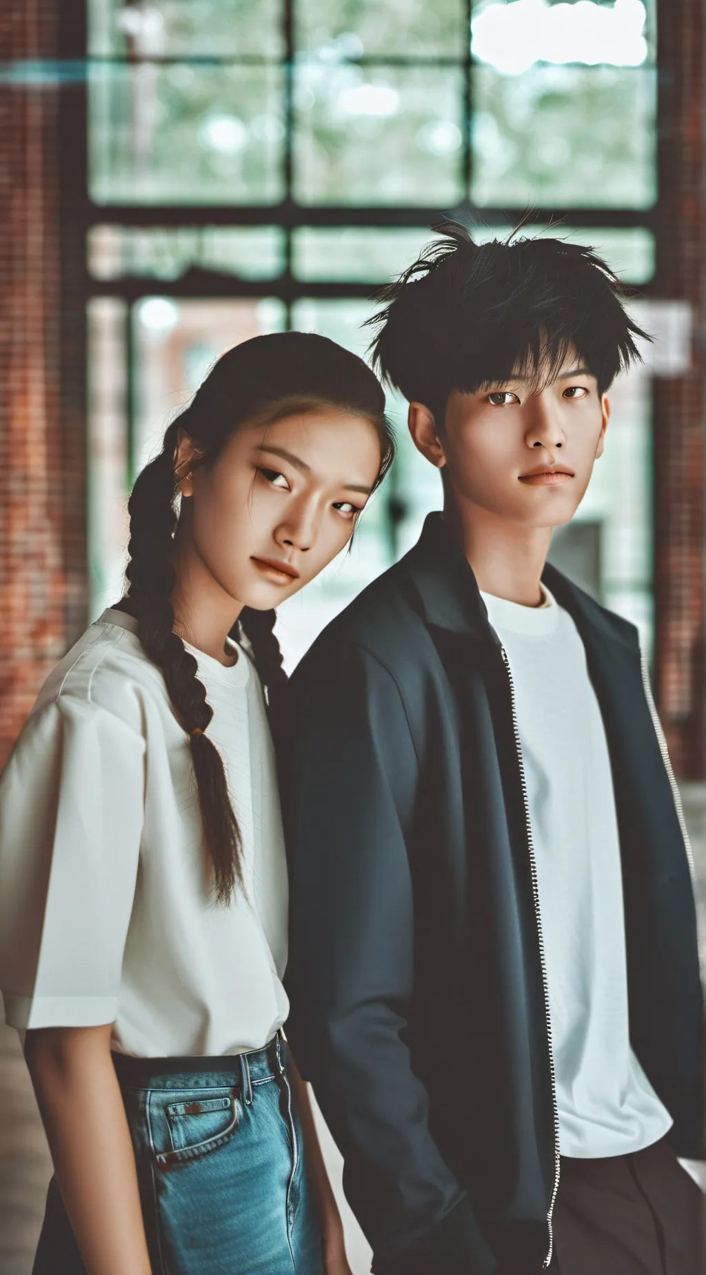 ai character: High school drama background