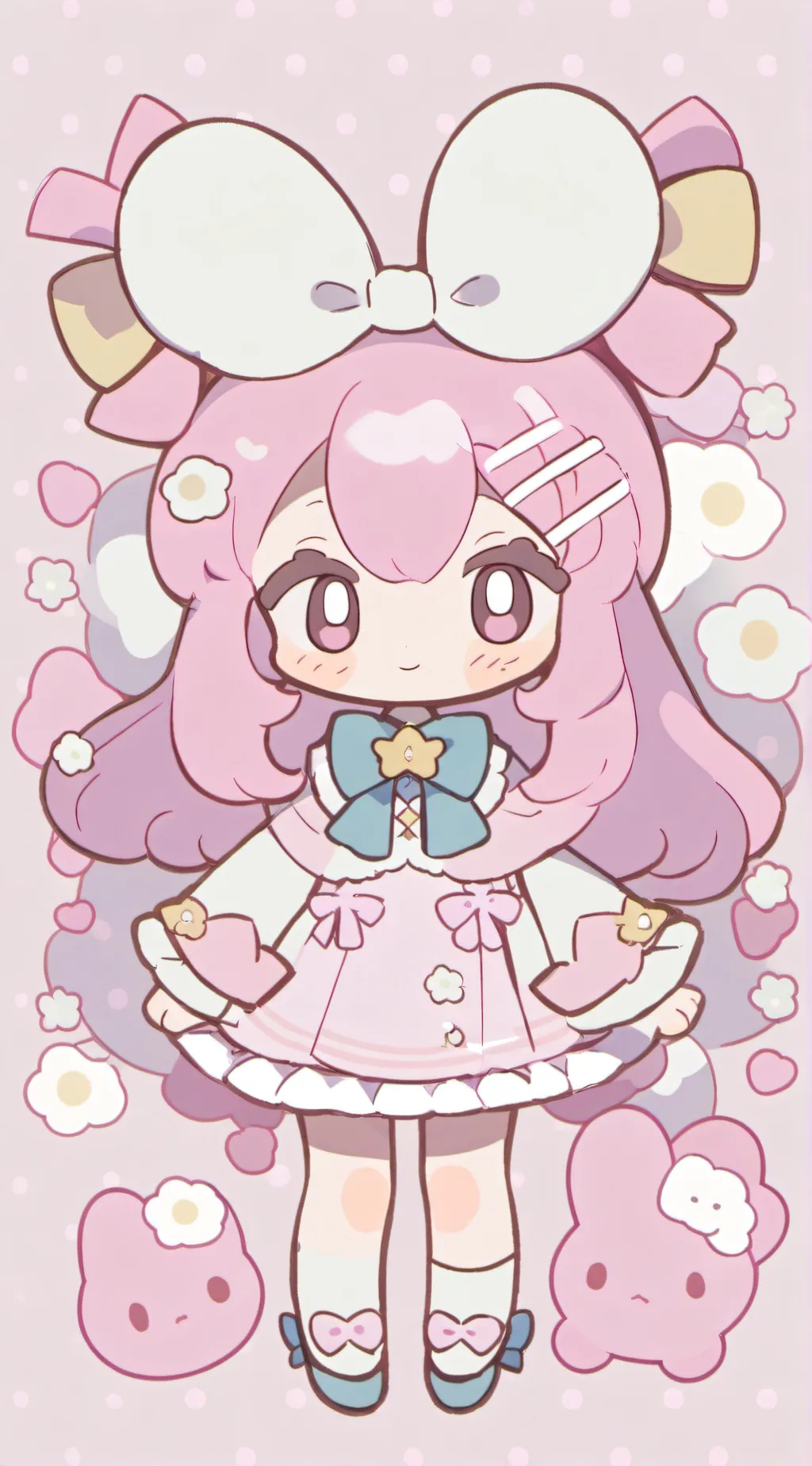 ai character: My Melody background