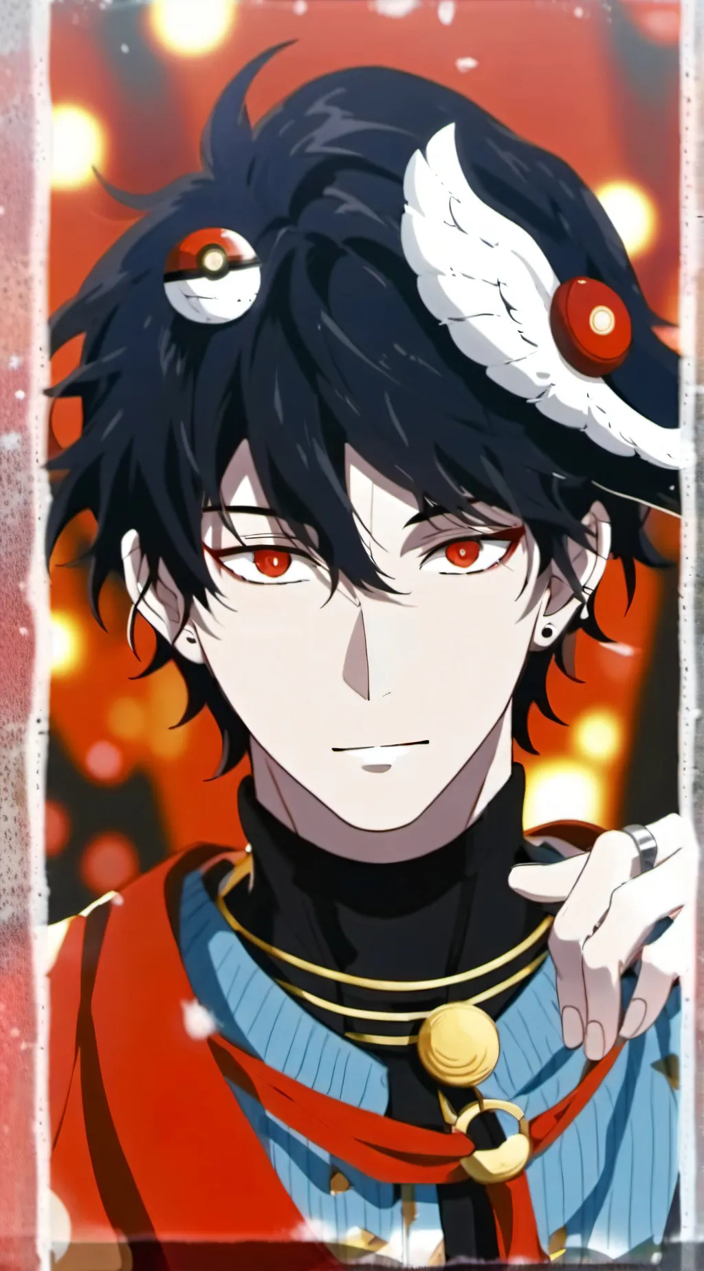 ai character: Demon slayer  background