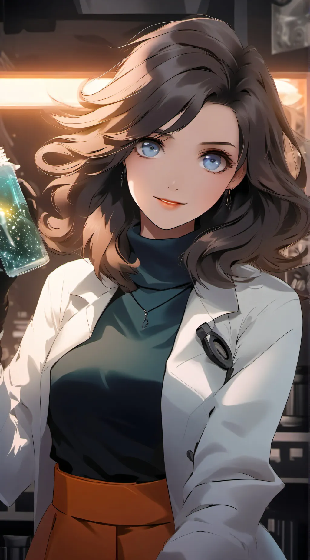 ai character: catinto  background