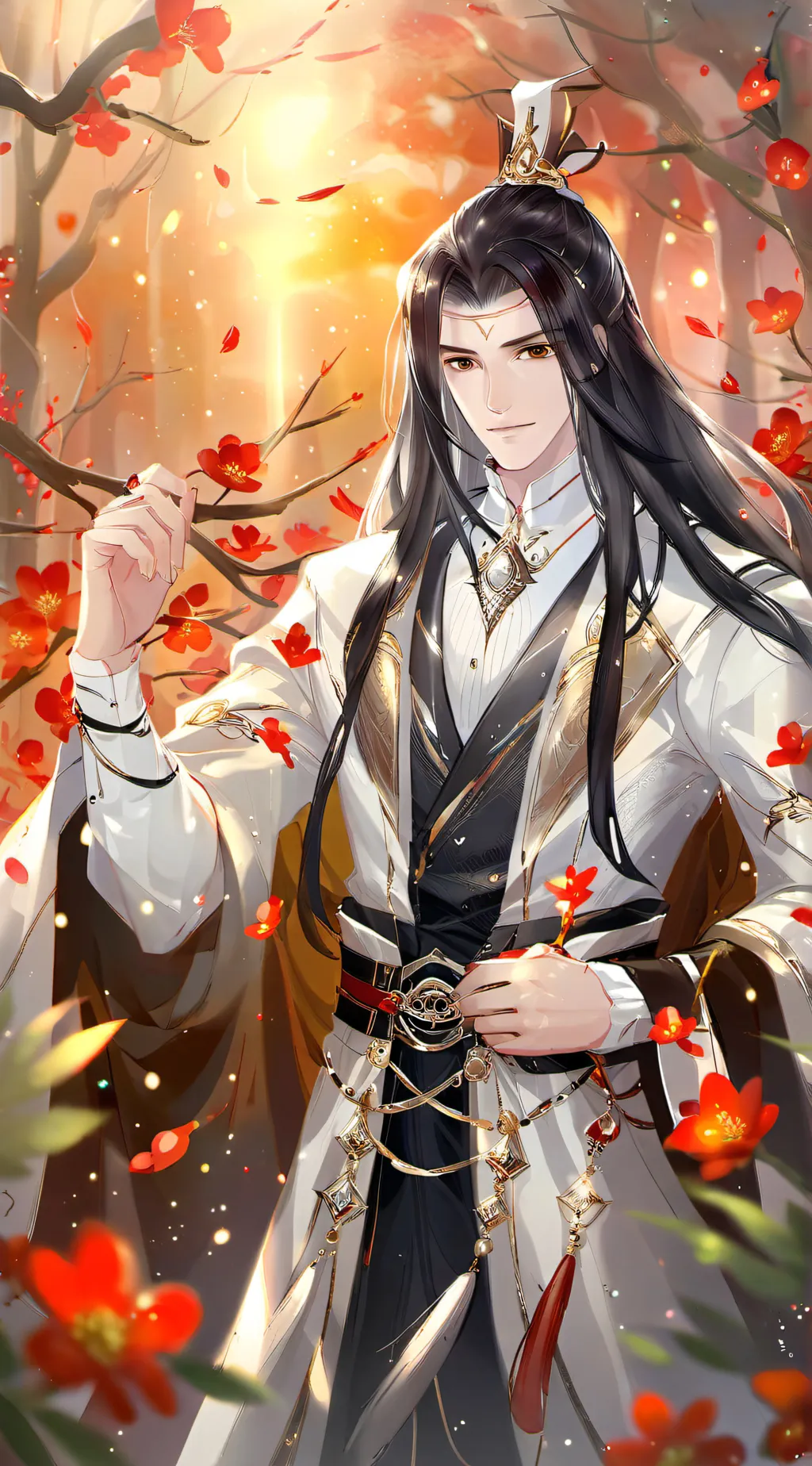 ai character: Lan Wangji background