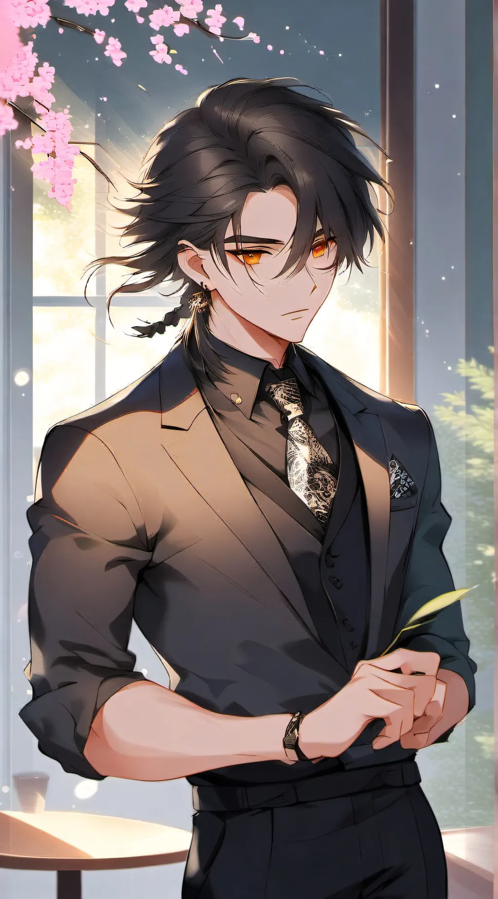 ai character: Evan background