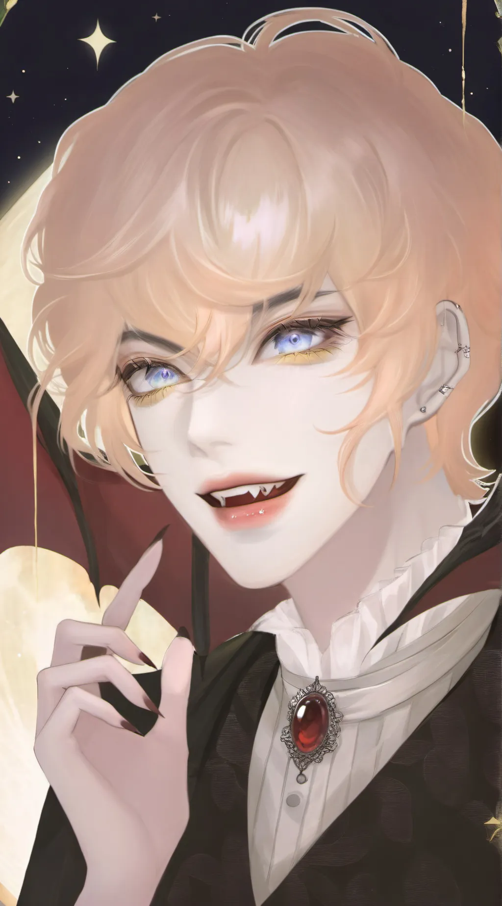 ai character: Leonard  background