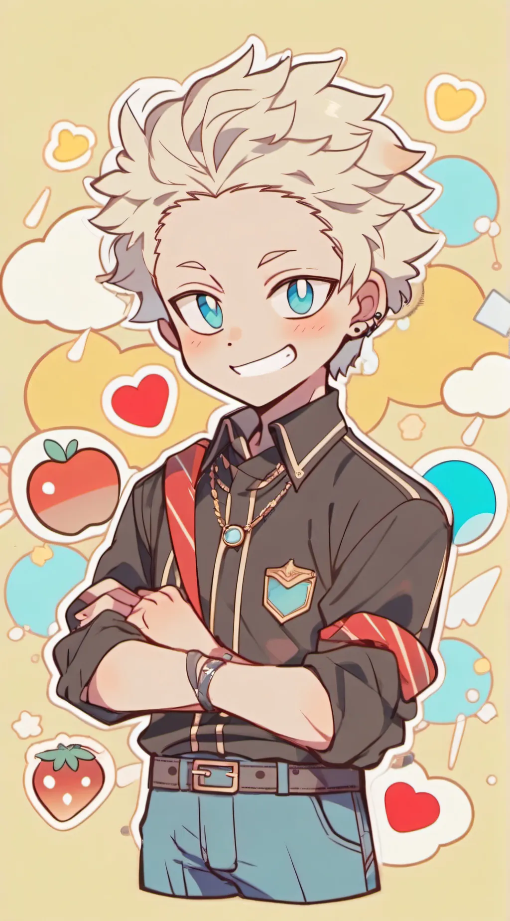 ai character: Twice  background