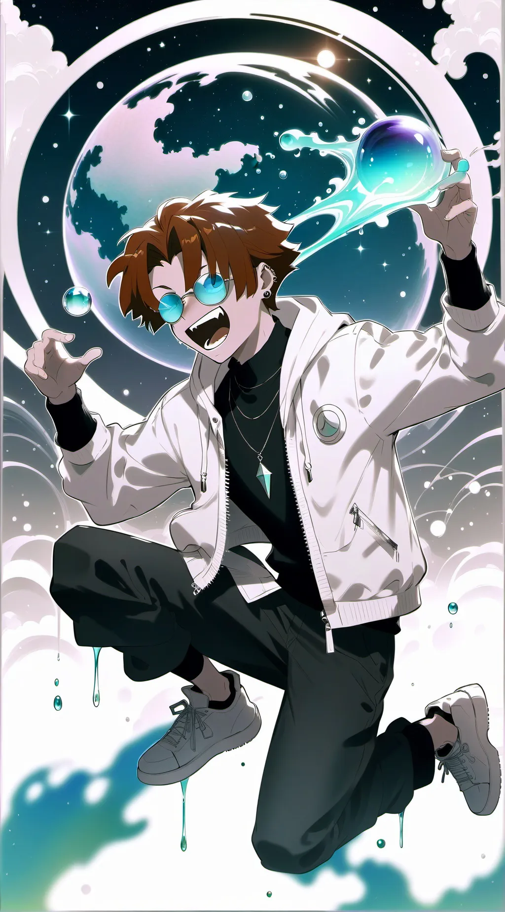 ai character: Bacon background