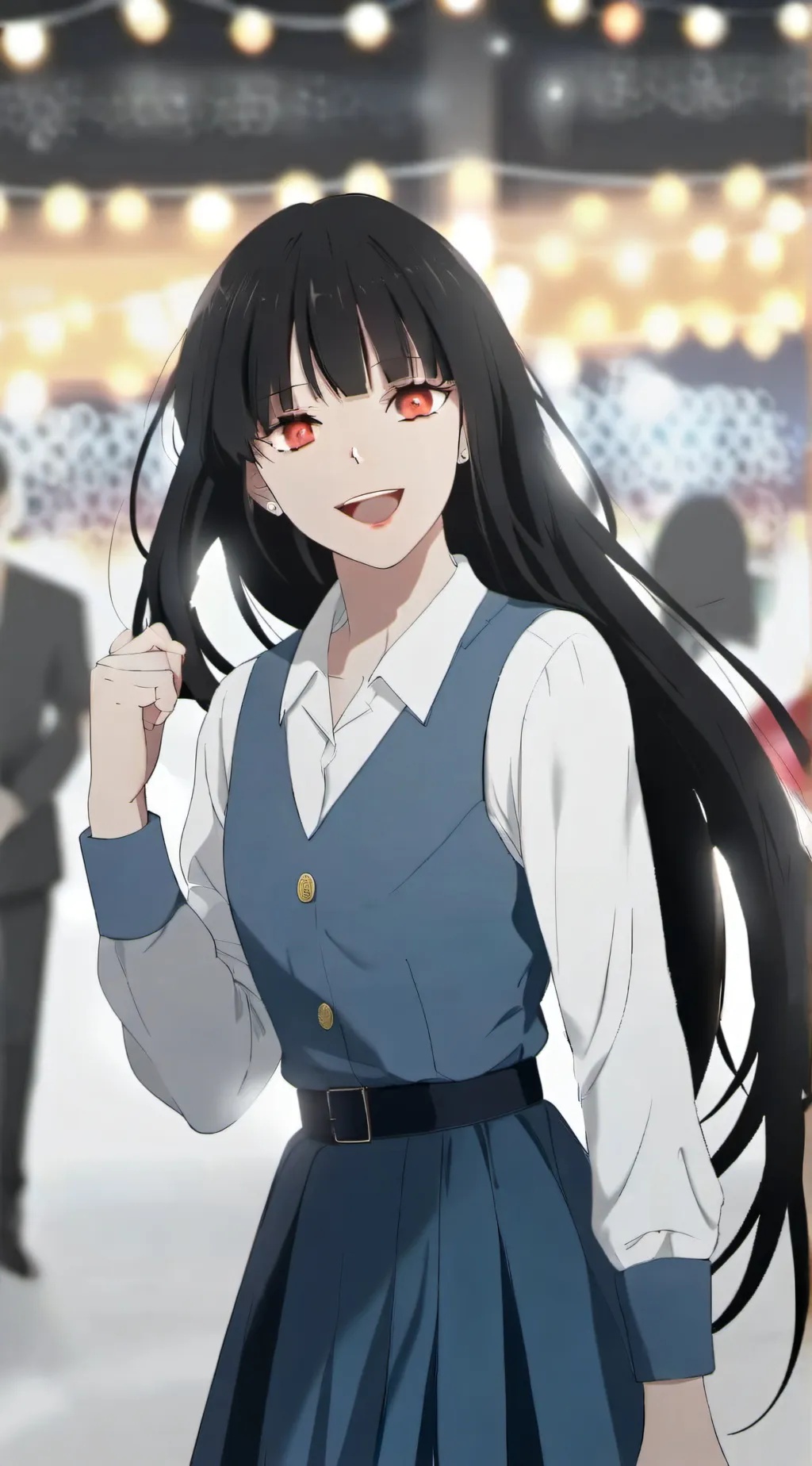 ai character: Yumeko jabami background