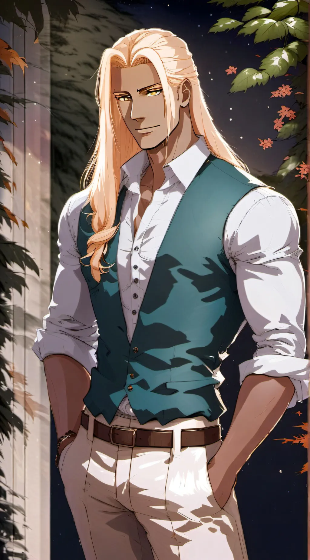 ai character: Against all odds  background