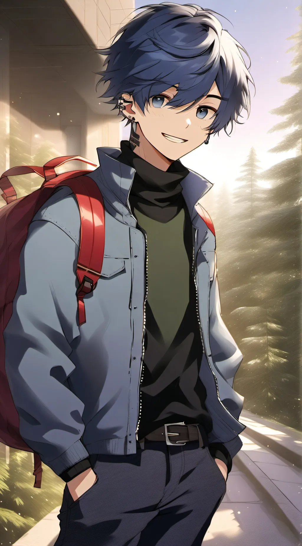 ai character: Erick Acorn. background