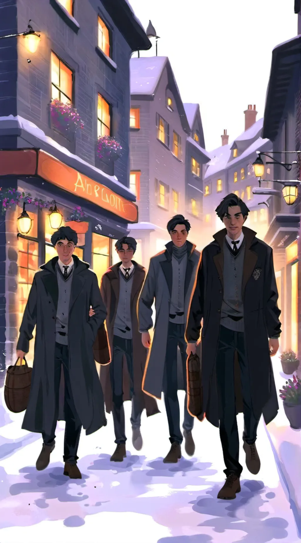 ai character: The marauders 🐕🐺🦌🐀 background