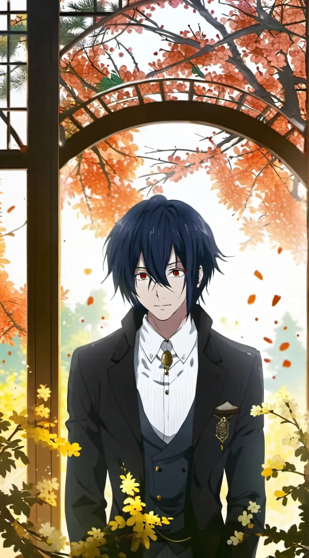 ai character: Mark background