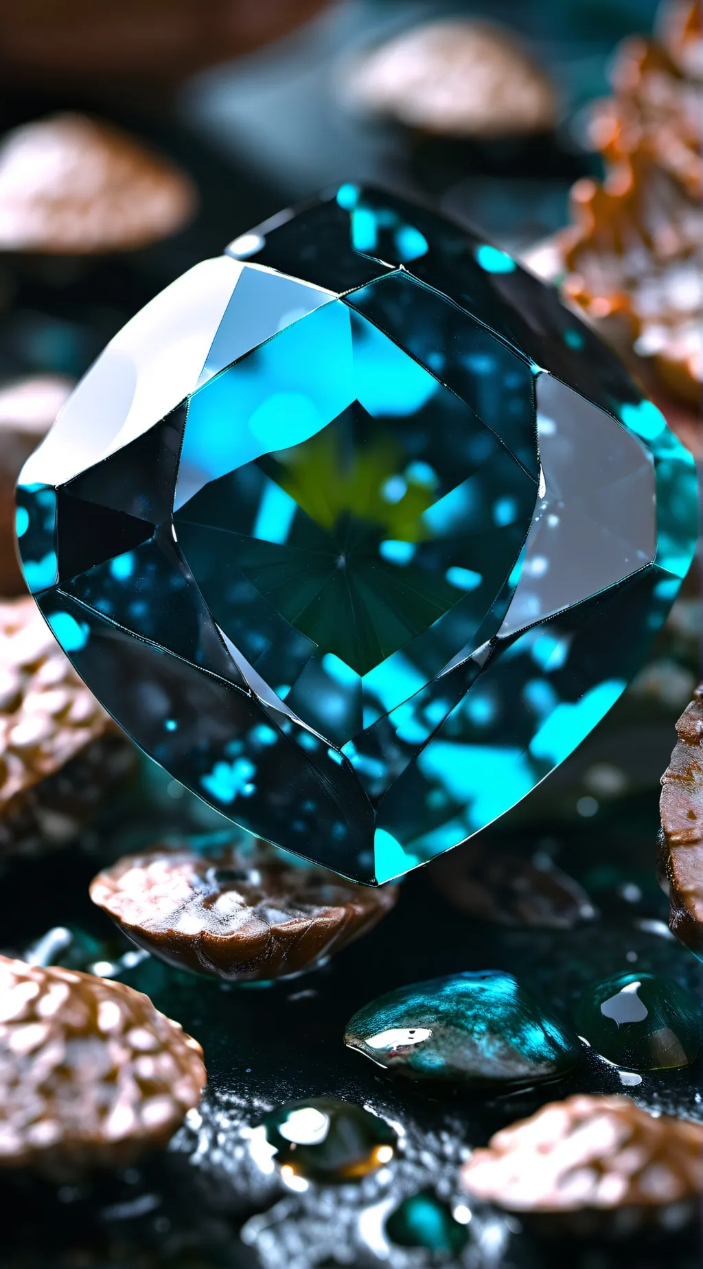 ai character: Rain background