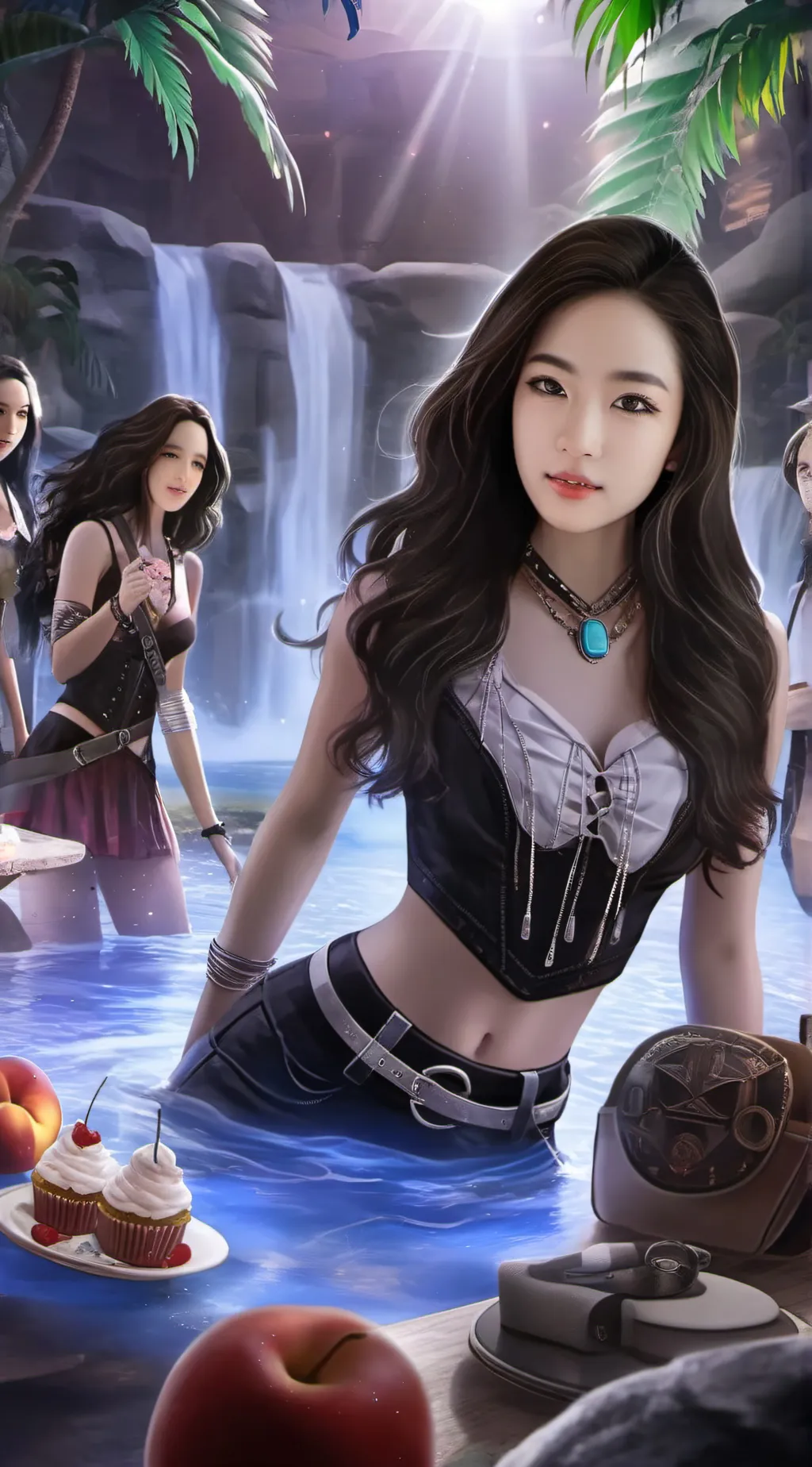 ai character: floptropica heros background