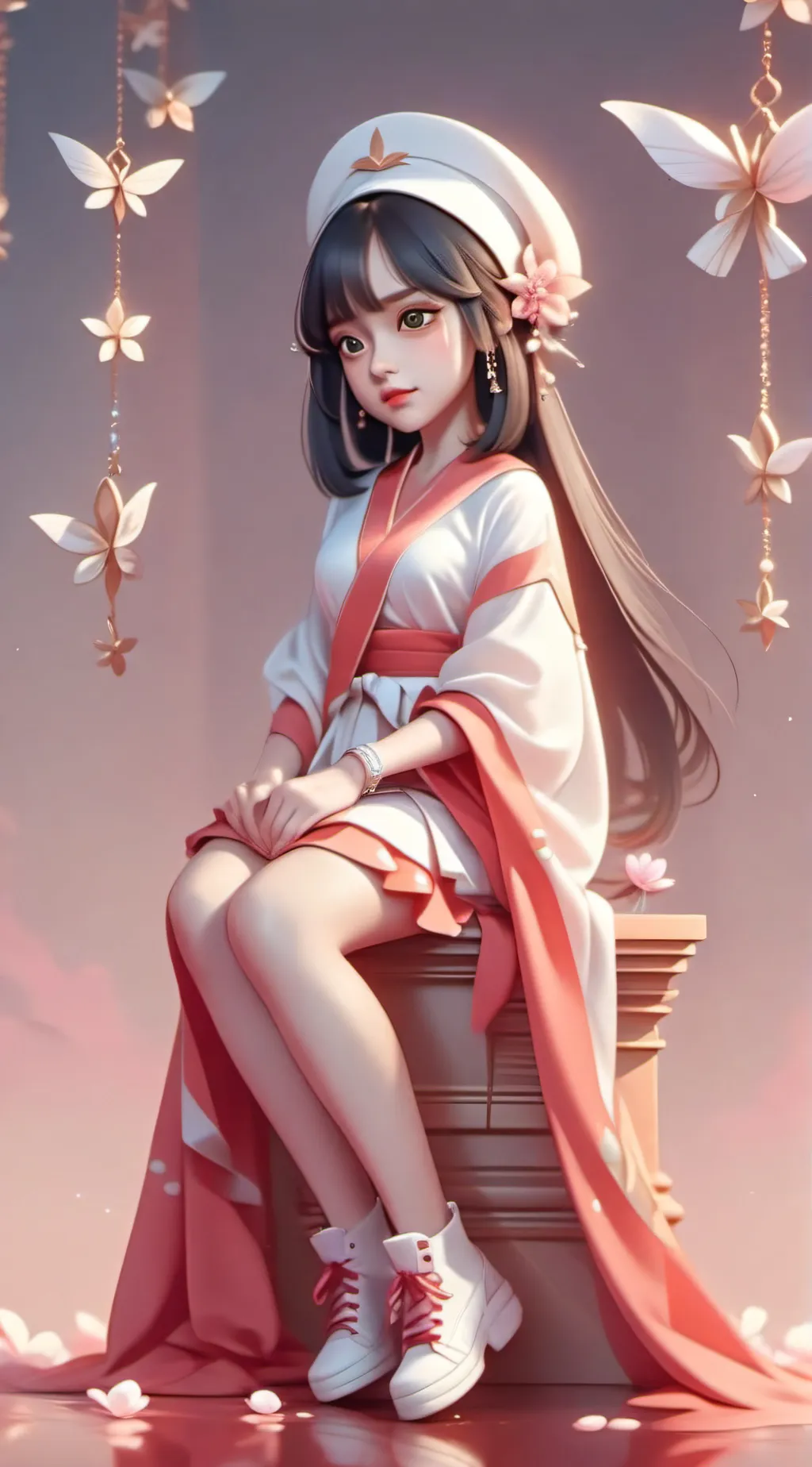 ai character: Melissa ￼￼ background