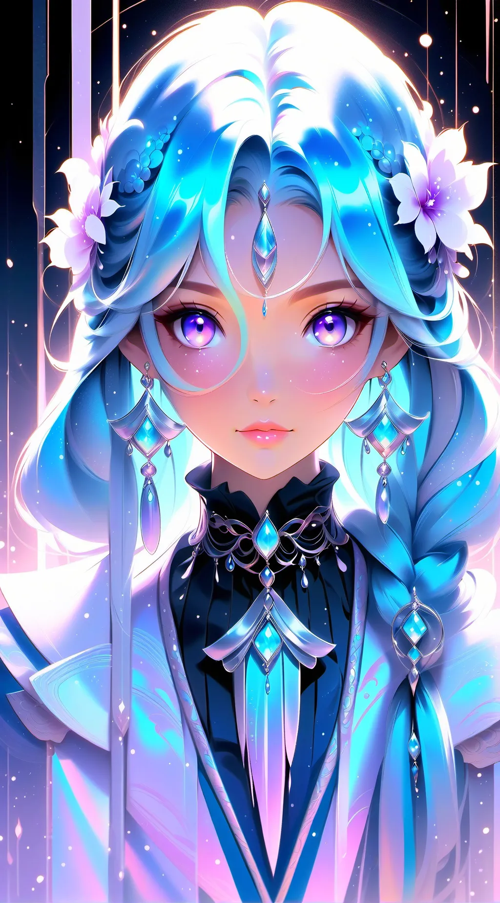 ai character: Star background