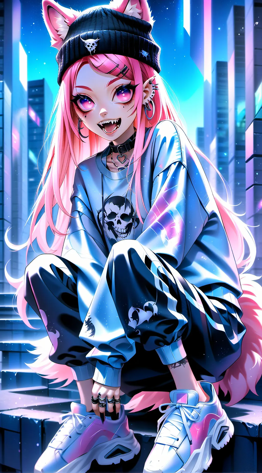 ai character: Zen background