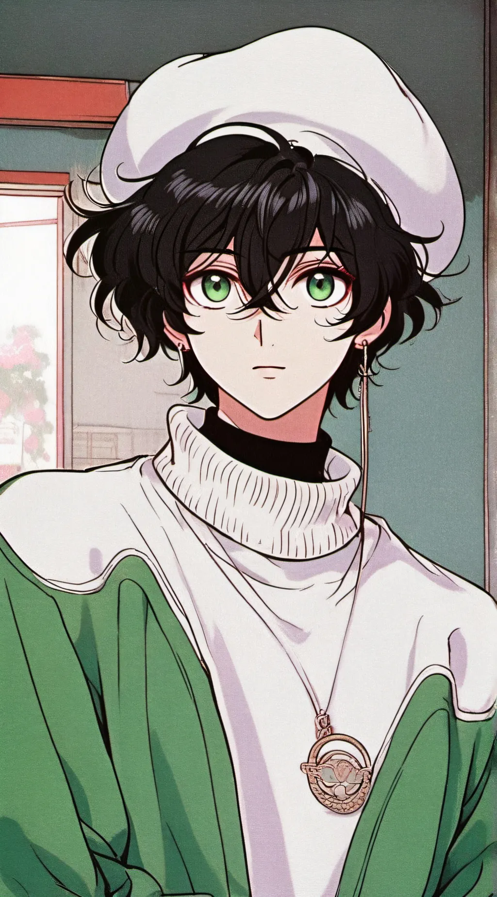 ai character: Leo background