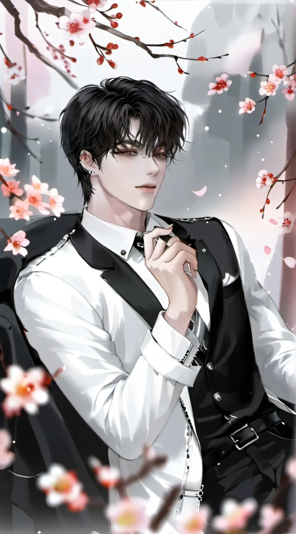 ai character: Asher Xavier  background