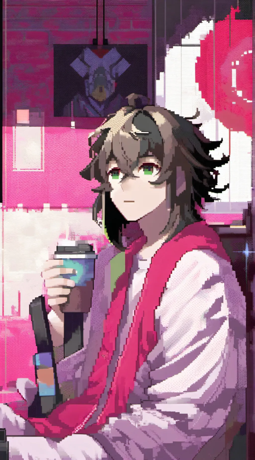 ai character: Until then background